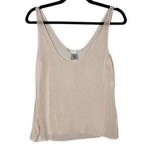 Diane Von Furstenberg pink silk blouse